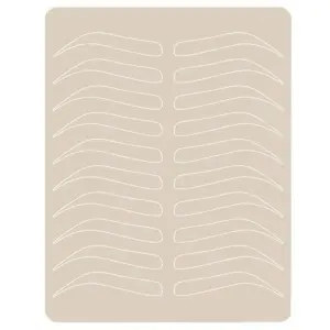 Piel Sintética para Práctica de Microblading con Cejas Pre-dibujadas - 1 - Herramientas Microblading