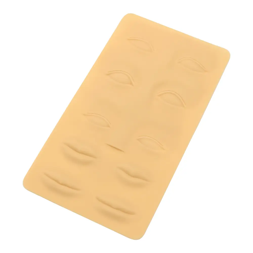 3D Silikonmal for Øvelse med Øyenbryn, Øyne og Lepper - 3 - Mikropigmentering og Microblading