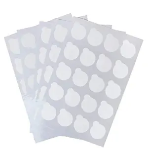 Stickers Mini para Gota de Pegamento de Extensiones de Pestañas 100 Unidades - 1 - Desechables