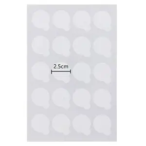 Stickers Mini para Gota de Pegamento de Extensiones de Pestañas 100 Unidades - 1 - Desechables