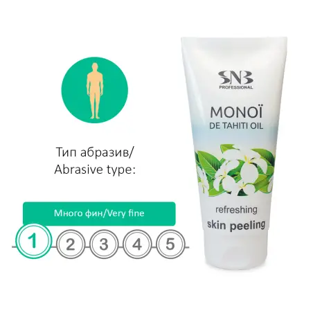 SNB Osvěžující peeling na ruce s olejem Monoi z Tahiti 200ml - 3 - Péče o ruce a nohy