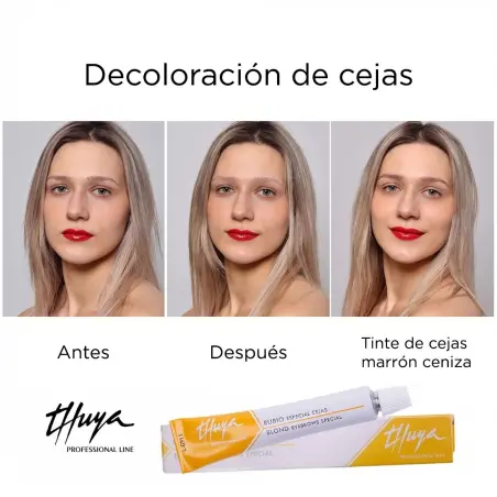 Tinte de cejas y pestañas Rubio aclarante especial Thuya 14ml - 2 - Tinte de cejas Thuya