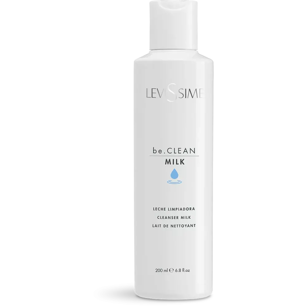 Levissime be.CLEAN MILK Lait Nettoyant 200ml - 1 - Cosmétiques professionnels