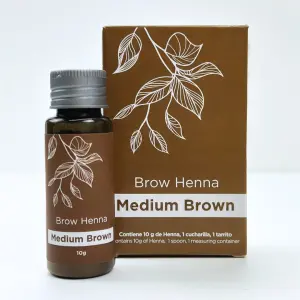 VEKI Henna para cejas Marrón Medio 10g - 1 - Henna para las cejas