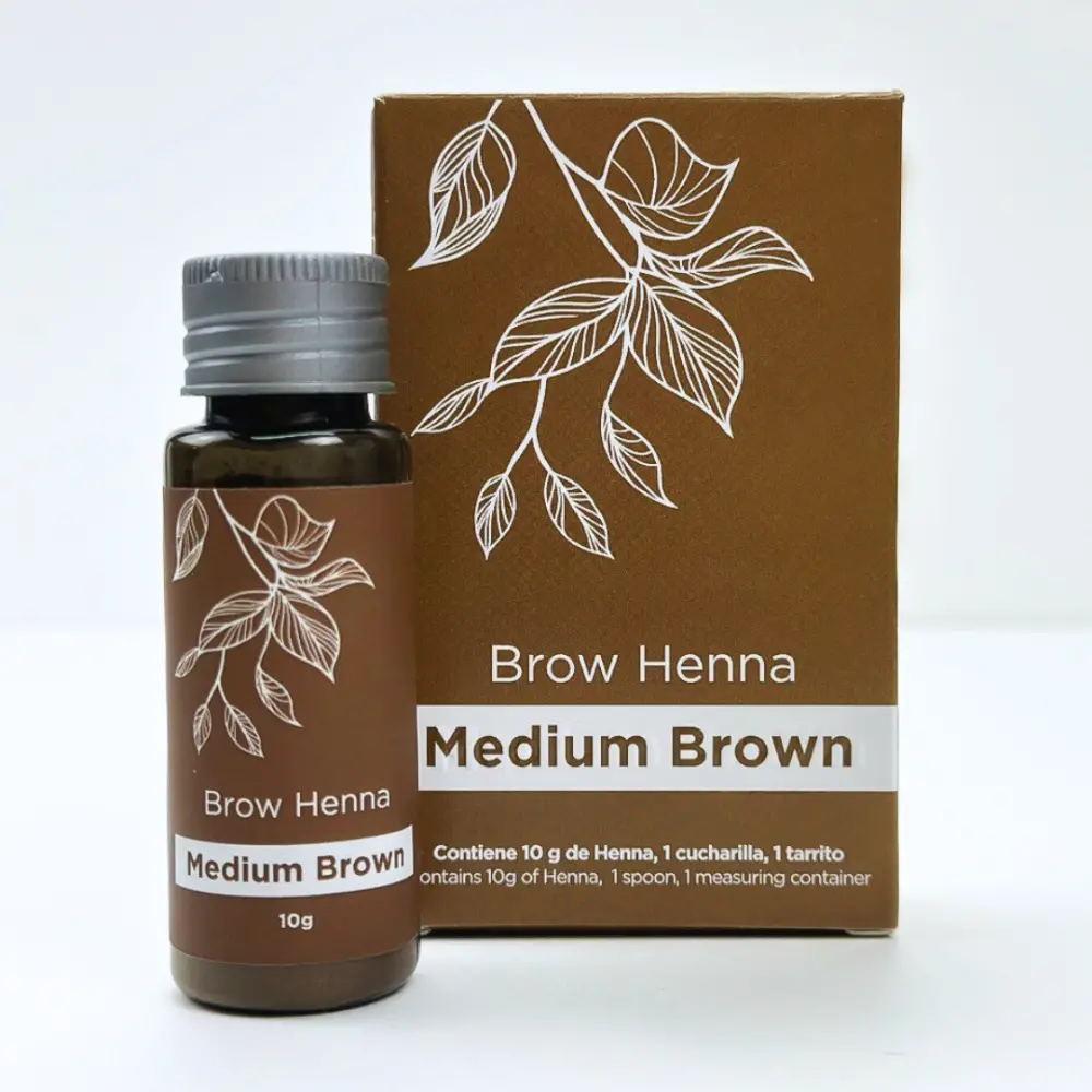 VEKI Henna para cejas Marrón Medio 10g - 1 - Henna para las cejas