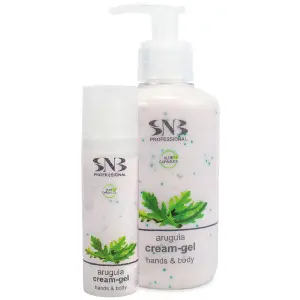 SNB Crema-Gel para Manos y Cuerpo con Aloe Vera y Extracto de Rúcula 100ml / 250ml - 1 - Cuidado de manos y pies