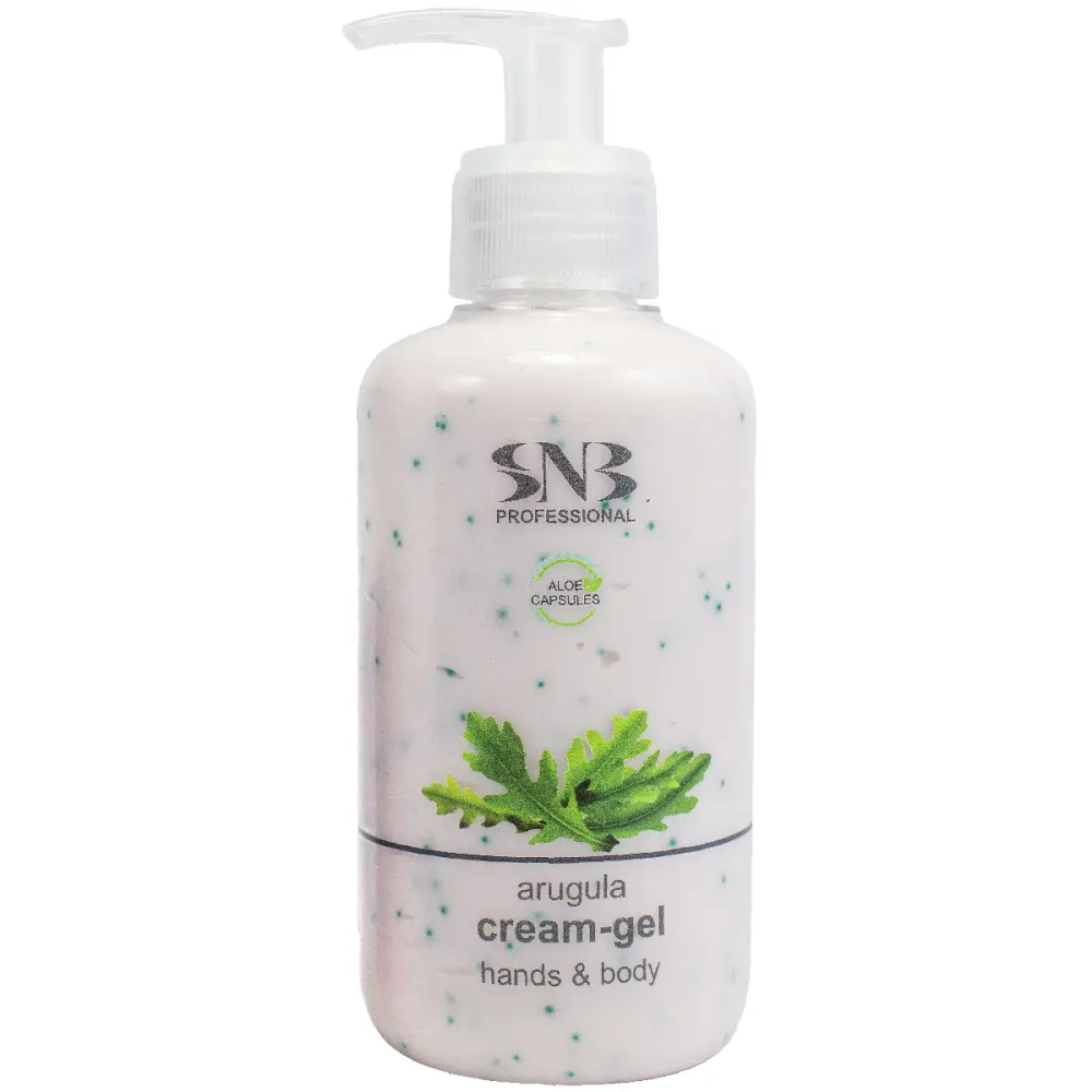 SNB Kräm-gel för händer och kropp med Aloe Vera och Rucola-extrakt 100ml / 250ml - 2 - Hand- och fotvård
