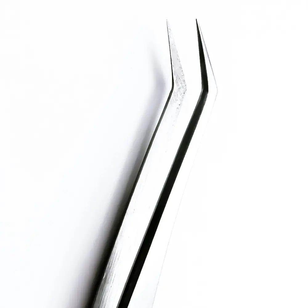 VEKI Pince Mega Volume Bent pour Extensions de Cils - 2 - Pinces pour extensions de cils