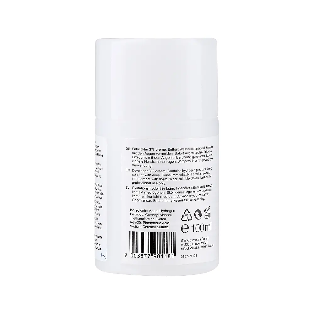 Refectocil Oksüdeerija Kreem 3% 10V 100ml - 2 - Kulmuvärv RefectoCil
