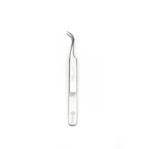 VEKI Pinza Curvada para Extensiones de Pestañas - 1 - Pinzas para pestañas
