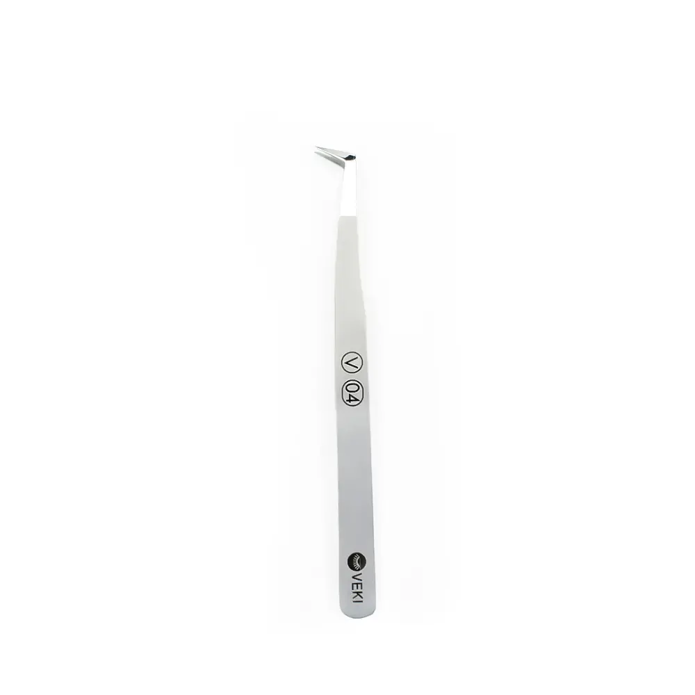 Pinça L 75 Volumen Expert V04 VEKI para extensões de pestanas - 1 - Pinças para extensões de pestanas