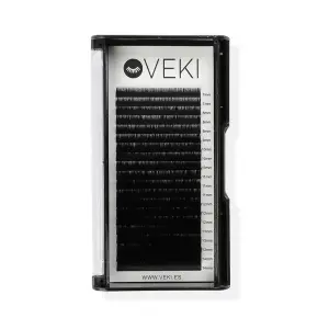 VEKI 0.07 L Curvatura Extensiones de Pestañas Natural Mate - 1 - Extensiones de pestañas volumen