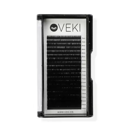 VEKI 0.07 L Zakrivljenost Ekstenzije Trepavica Prirodni Mat - 1 - Volumenske ekstenzije trepavica