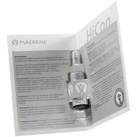 Purebeau AB Natur Blond Пігмент для брів 3 мл - 2 - Пігменти