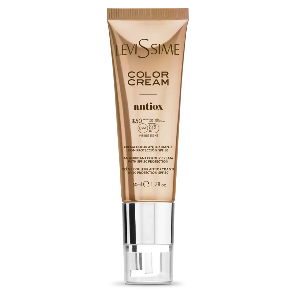 Levissime Creme Color com SPF50 50ml - 1 - Cosmética profissional