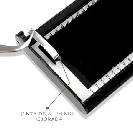 0.05 D curbură extensii de gene Natural Mate (20 rânduri) - 4 - Extensii de gene voluminoase