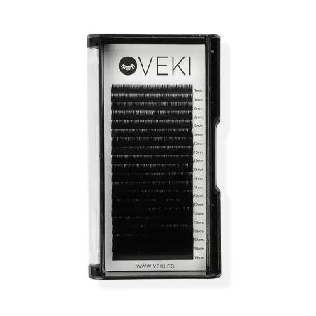 VEKI 0.07 M Lenktos Natūralios Matinės Blakstienų Priauginimai - 1 - Blakstienų priauginimas apimtimi