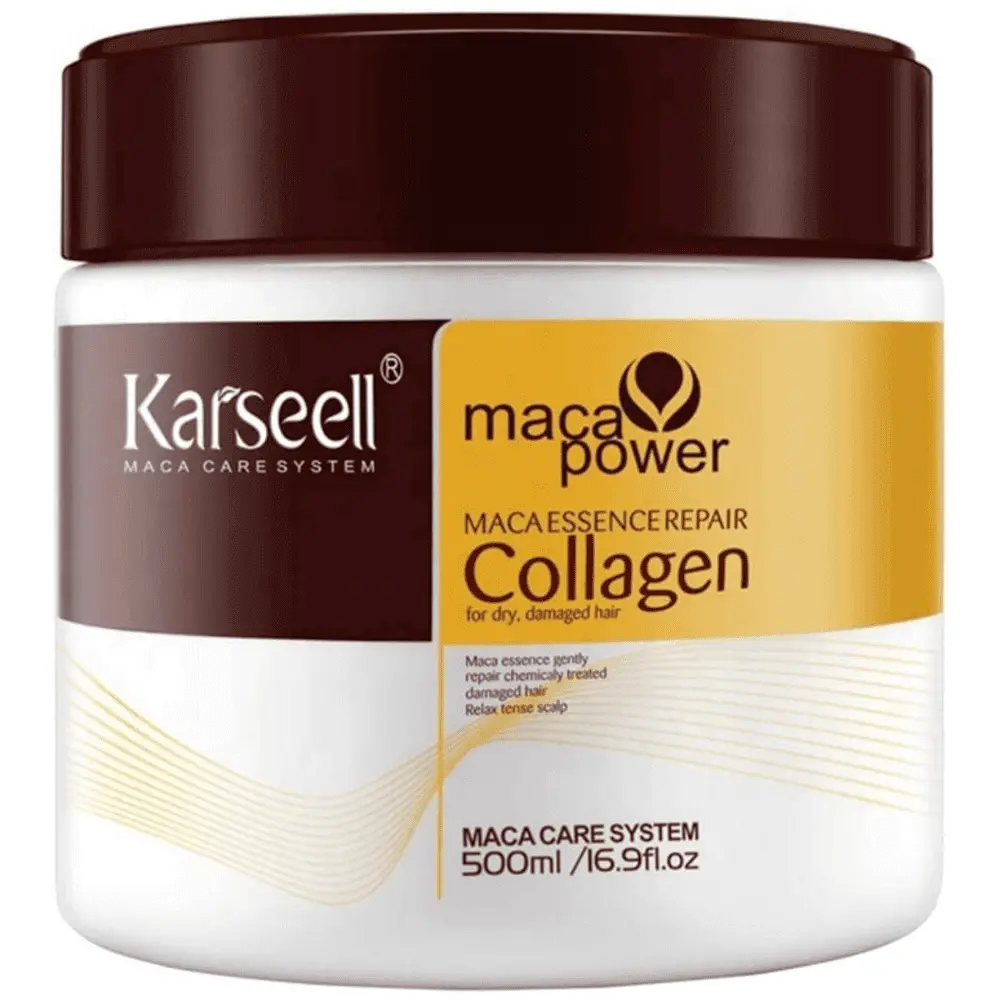 Karseell Hárnæringargríma Maca Kollagen 500ml - 1 - Fagleg snyrtivara