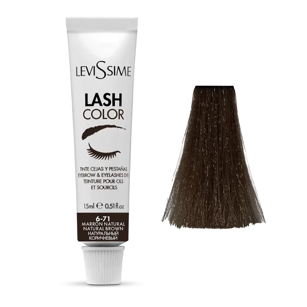 Levissime Lash Color 6-71 Prirodna Smeđa 15ml - 1 - Bojenje obrva Levissime