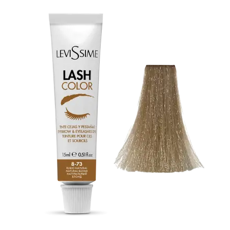 Levissime Lash Color 8-73 Blond Naturel 15ml - 1 - Teinture pour cils et sourcils LeviSsime