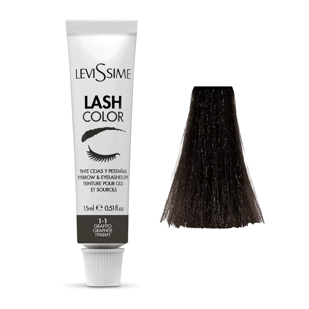 Levissime Lash Color 1-1 Graphite 15ml - 1 - Levissime eyebrow dye