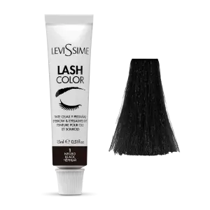 Levissime Lash Color 1 Negro 15ml - 1 - Tinte de cejas Levissime