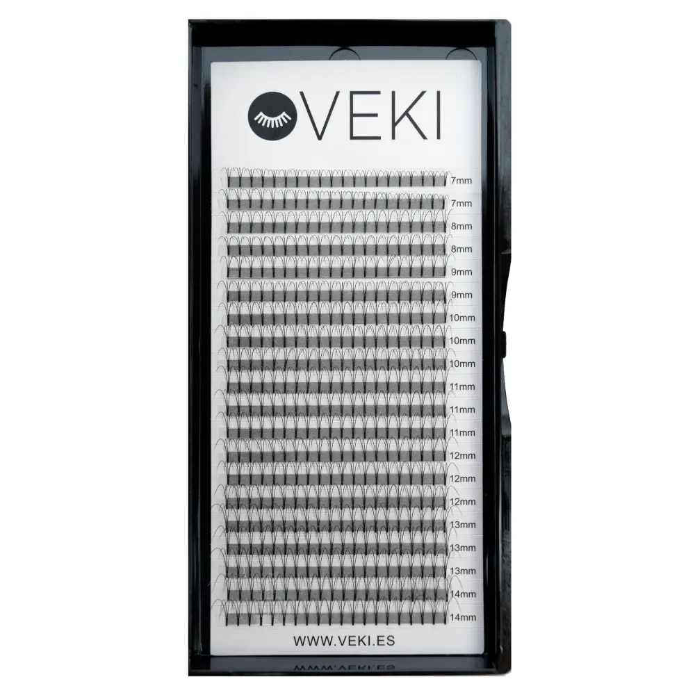 VEKI 3D Volumen Trepavice unaprijed sastavljene - 2 - Unaprijed pripremljeni volumenski lepeze