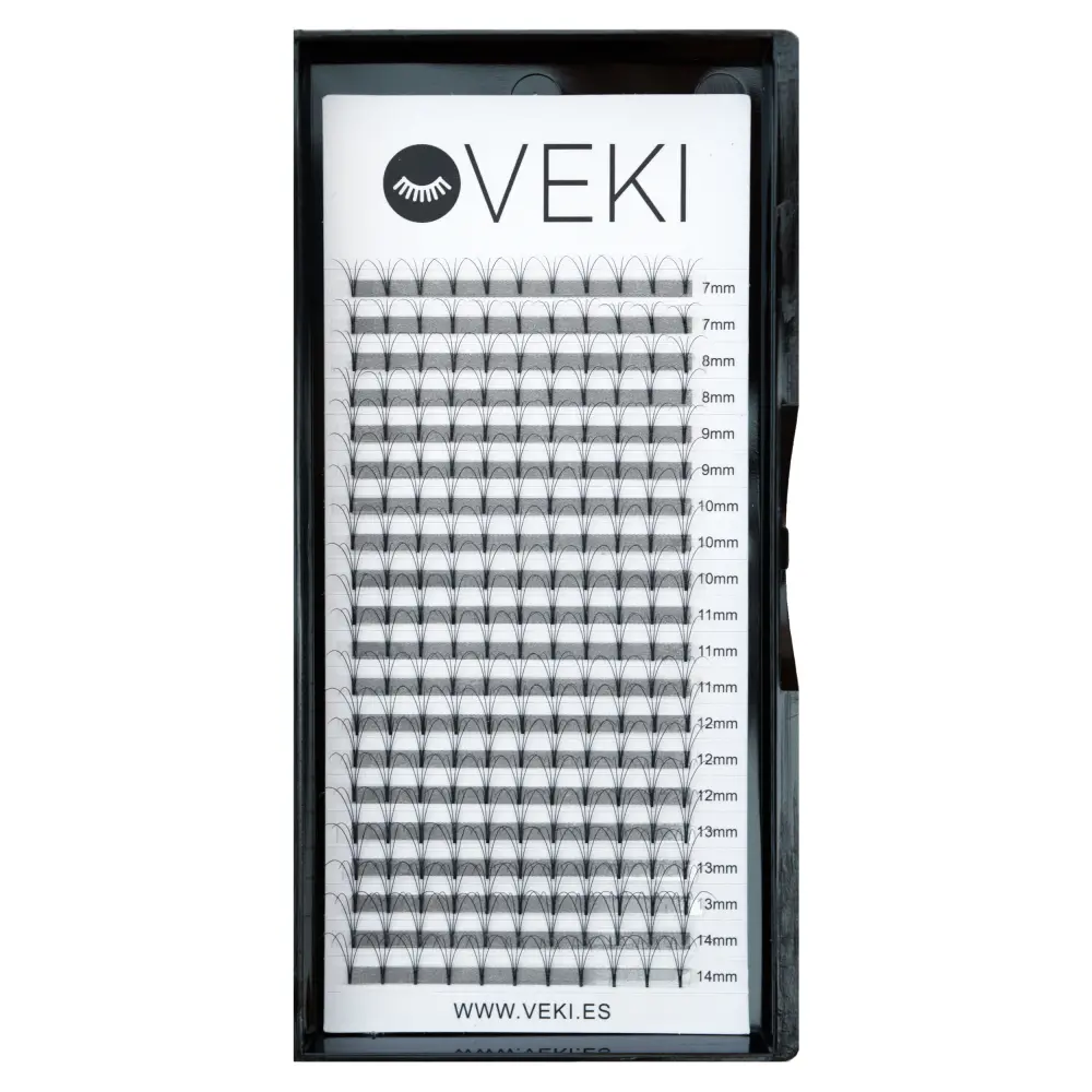VEKI Volume 4D Ciglia premontate - 1 - Ventagli pronti