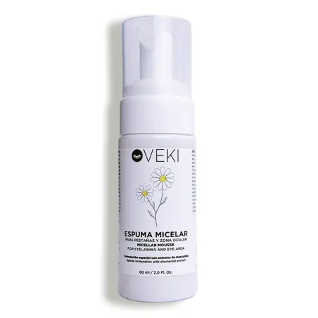 Espuma micelar para pestanas e zona dos olhos VEKI 60ml - 1 - Pós-tratamento