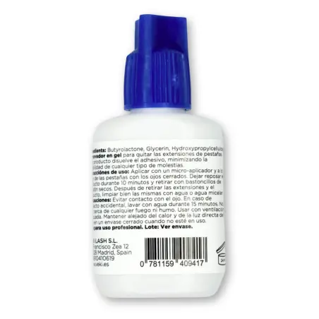VEKI гел за уклањање екстензија трепавица 15мл - 2 - Средство за уклањање, Одмашћивач, Пример и Везивно средство