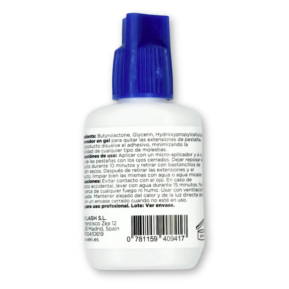 VEKI Heqës në Xhel për Zgjatimet e Qerpikëve 15ml - 2 - Heqës, Zbutës, Primer dhe Bonder
