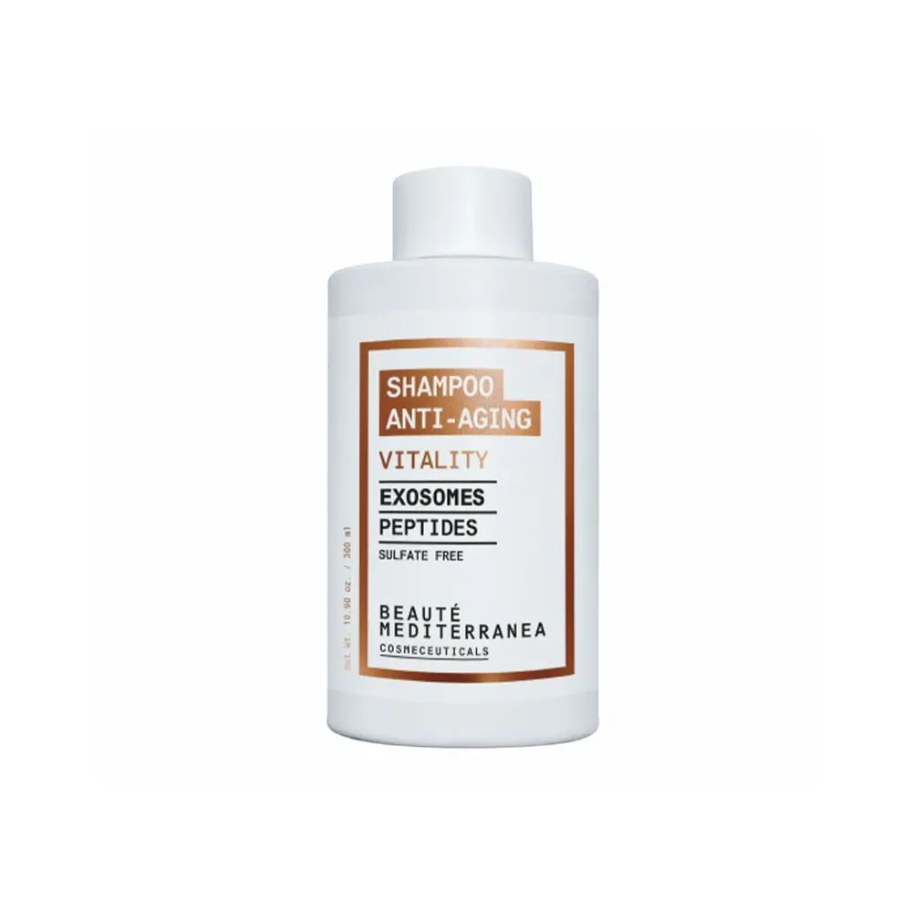 Beauté Mediterránea Шампоан Vitality с екзозоми и пептиди 300 мл - 1 - Капилярен