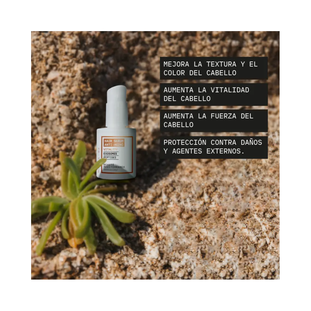 Beauté Mediterránea Serums Vitality ar eksozomām un peptīdiem 100 ml - 4 - Kapilārs
