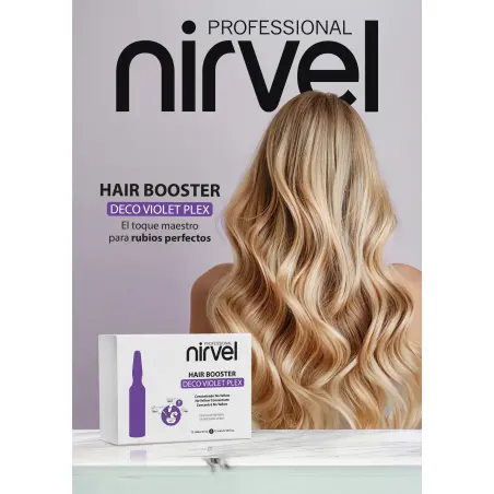 Nirvel Hair Booster DECO VIOLET PLEX – Konsentrat No Yellow 12 x 10ml - 3 - Kapillær