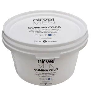 Nirvel MEN Gomina Coco – Gel de Fijación Extra Fuerte 500ml - 1 - Cosmética profesional