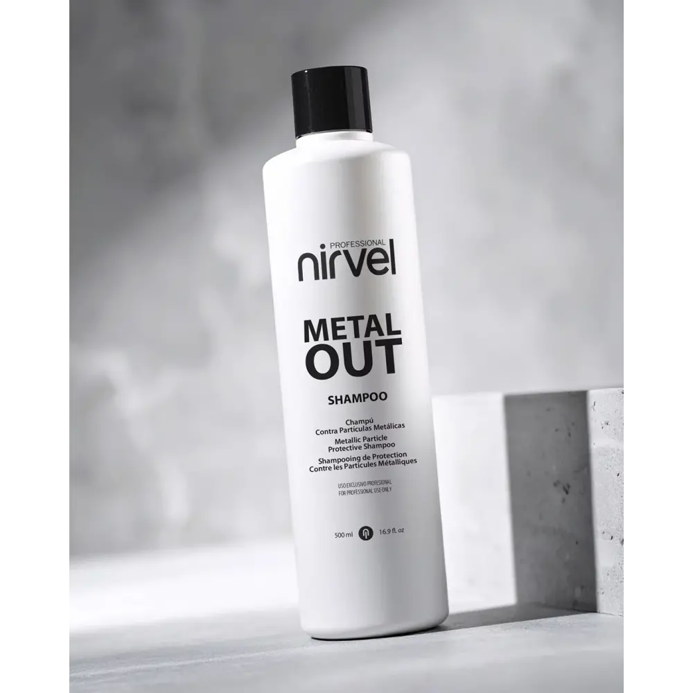 Nirvel Metal Out - Σαμπουάν κατά των Μεταλλικών Σωματιδίων 500ml - 4 - Επαγγελματική καλλυντική