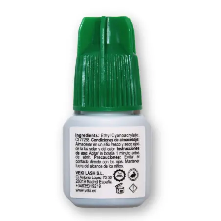 VEKI Pegamento para Extensiones de Pestañas Profi 5ml - 2 - Pegamentos para extensiones de pestañas