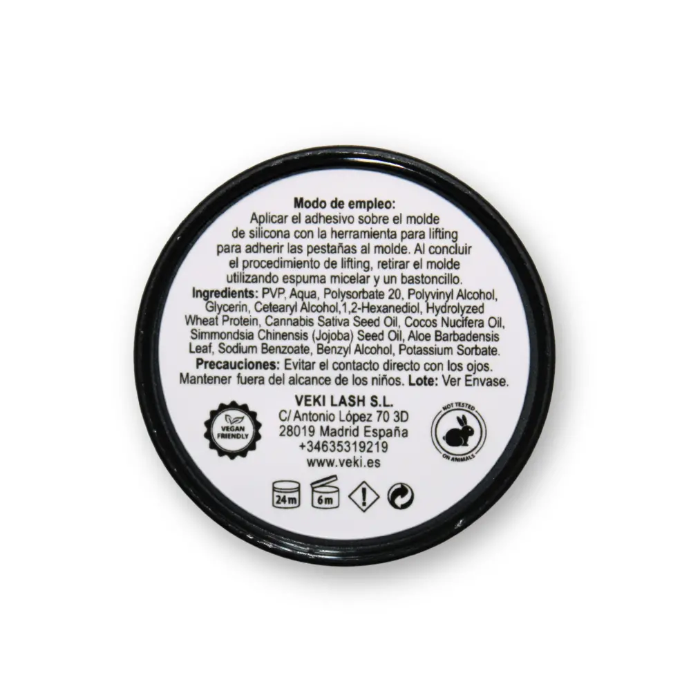 VEKI Cola para Lifting de Cílios em Creme 10g - 4 - Produtos de Lifting de Pestanas