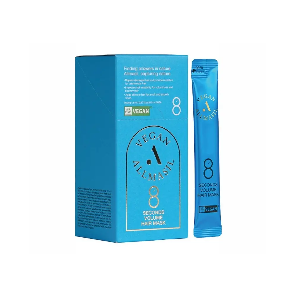 Allmasil 8 Seconds Volume Vegan Μάσκα Μαλλιών - 1 - Allmasil