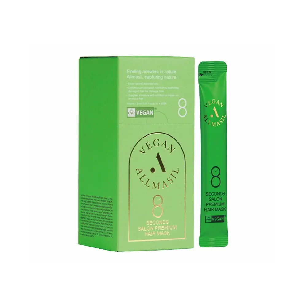 Allmasil 8 Seconds Salon Premium Vegansk Hårmask - 1 - Allmasil