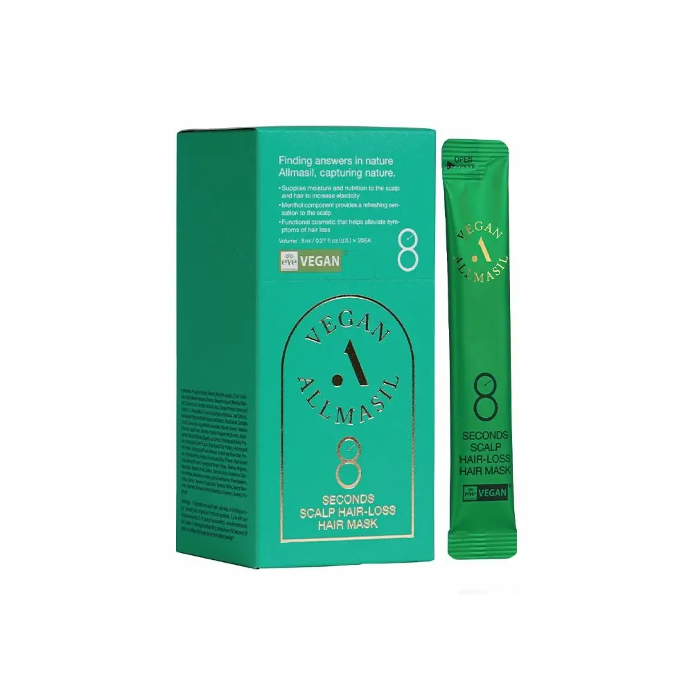 Allmasil 8 Seconds Scalp Hair-Loss Hajhullás Elleni Maszk - 1 - Allmasil