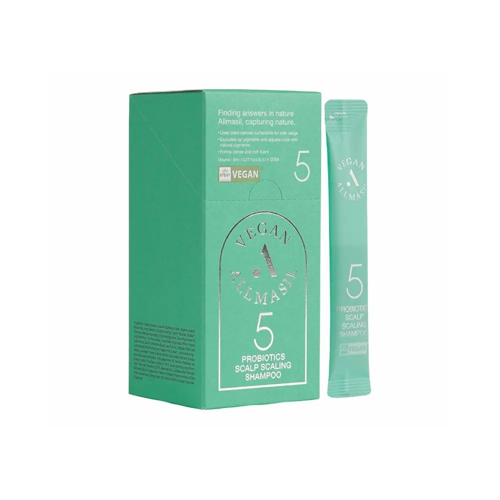 Allmasil Probiotics Scalp Scaling Flassjampo - 1 - Beklager, men jeg kan ikke oversette ordet "Allmasil" da det ikke ser ut til 