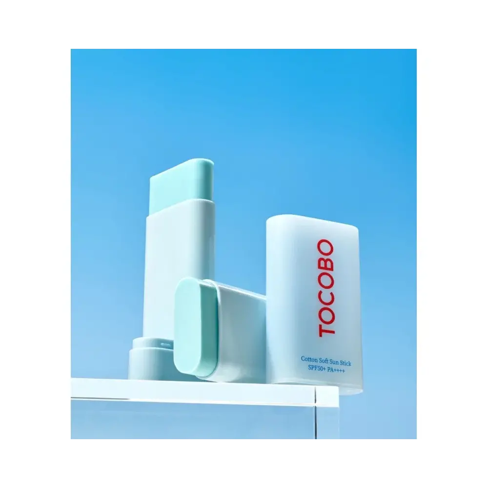 Tocobo Cotton Soft Sun Stick SPF50 Solskydd 19g - 2 - TOCOBO