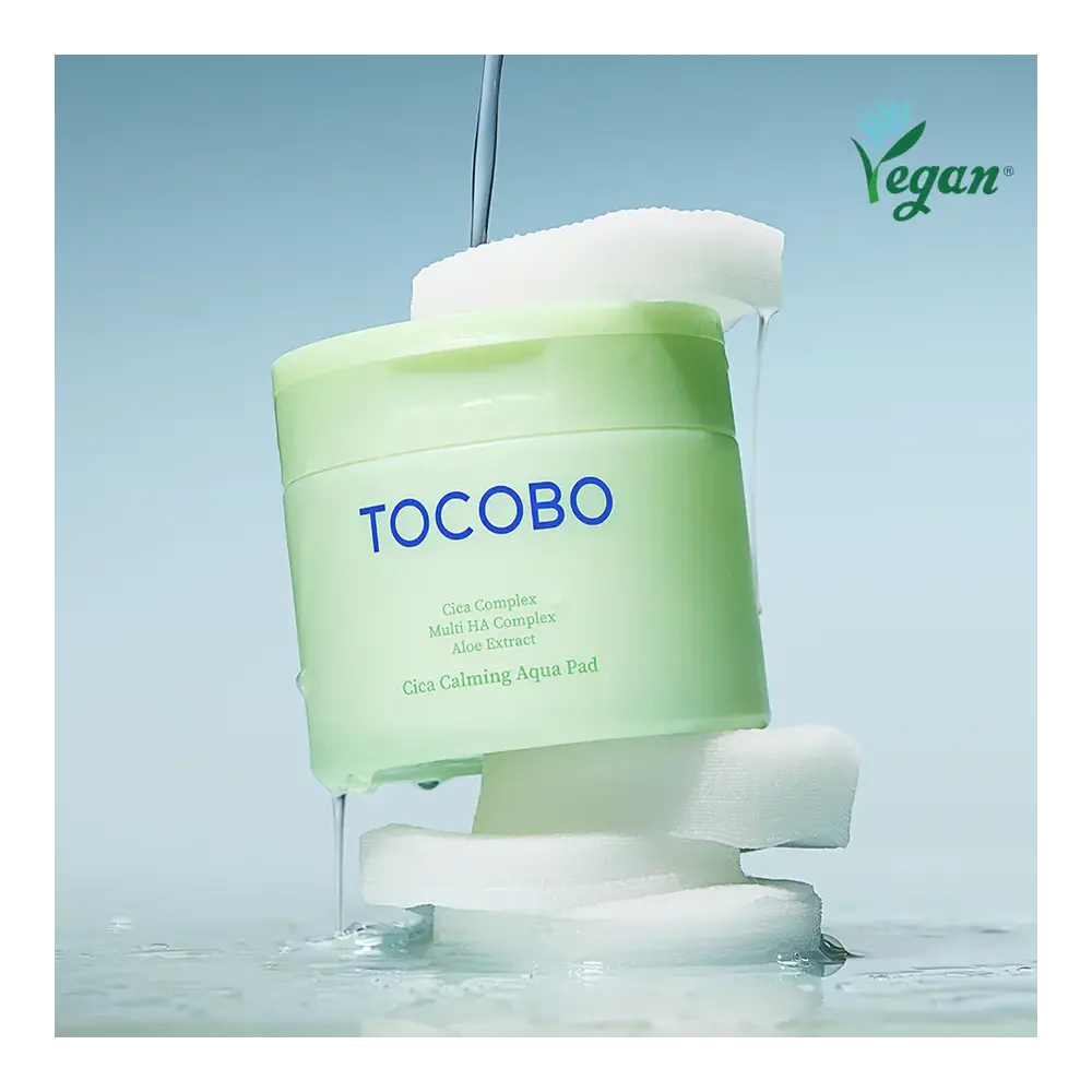 Tocobo Cica Calming Aqua Pad – Vegan Kalmerende Schijfjes - 6 - TOCOBO