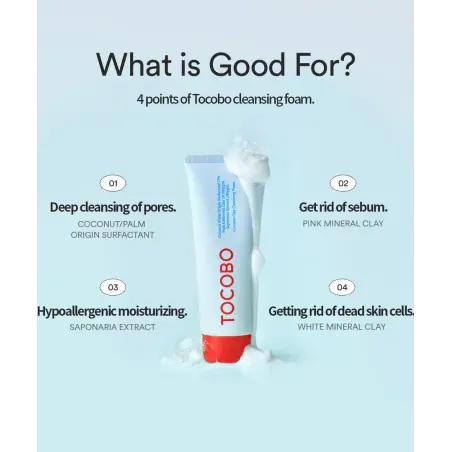 Tocobo Coconut Clay Mousse Nettoyante Végane 150ml - 8 - TOCOBO