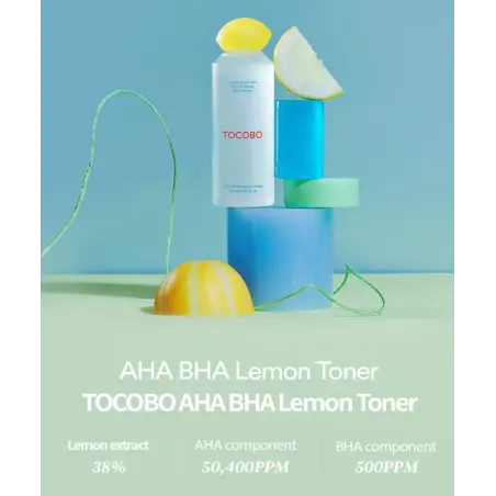 Tocobo AHA BHA Sítrónu Tónari – Lýsandi Exfólerandi Tónari 150ml - 4 - TOCOBO