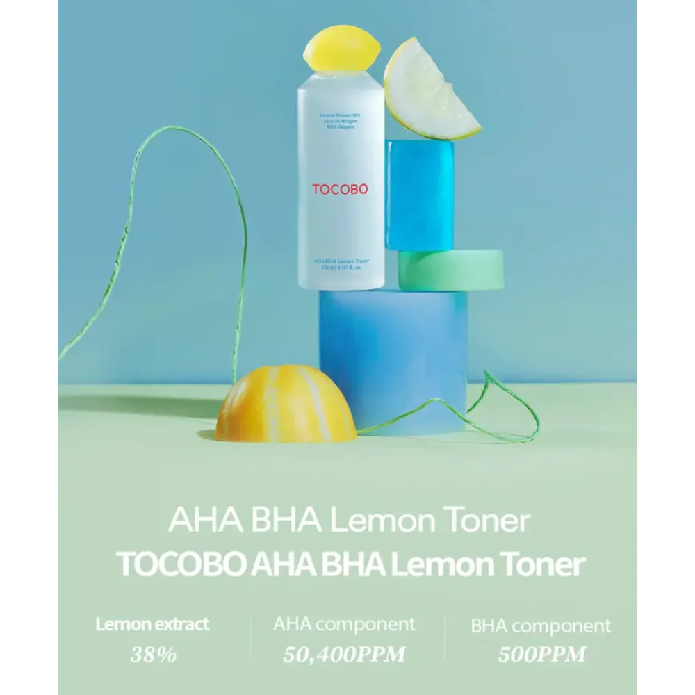 Tocobo AHA BHA Lemon Toner – Tonik Eksfoliant Ndriçues 150ml - 4 - TOCOBO