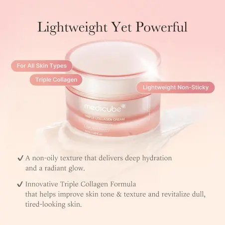 Medicube Triple Collagen Cream 4.0 - Kollageenivoide 50ml - 7 - Medicube