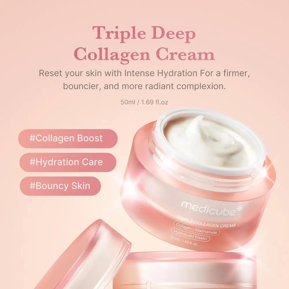 Medicube Triple Collagen Cream 4.0 - Krem z Kolagenem 50ml - 8 - Medicube