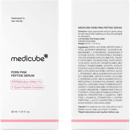 Medicube PDRN Pink Peptide Стягащ серум 30ml - 2 - Медикюб